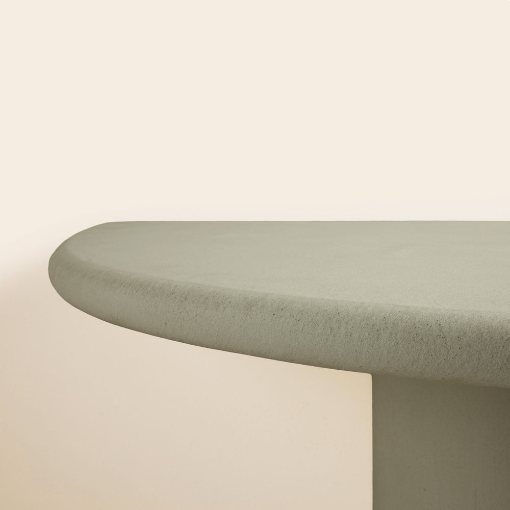 Console Murale Design ELIZ en Argile Verte - 3