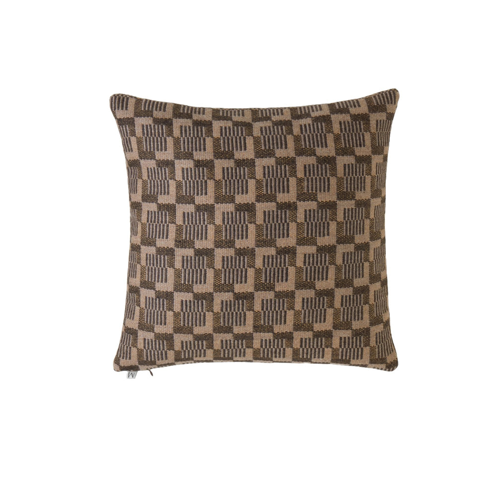 Housse de coussin VITORIO Chic Taupe & Fève de Tonka - 7