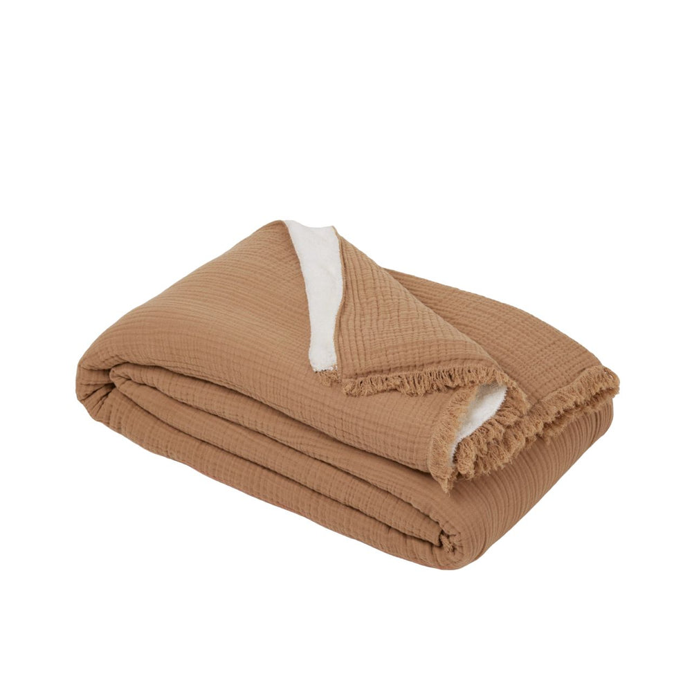 Chaleureux Plaid NOORFOLK Caramel - 8