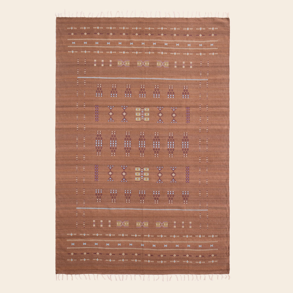 Tapis de sol ARSALANE brun - 12