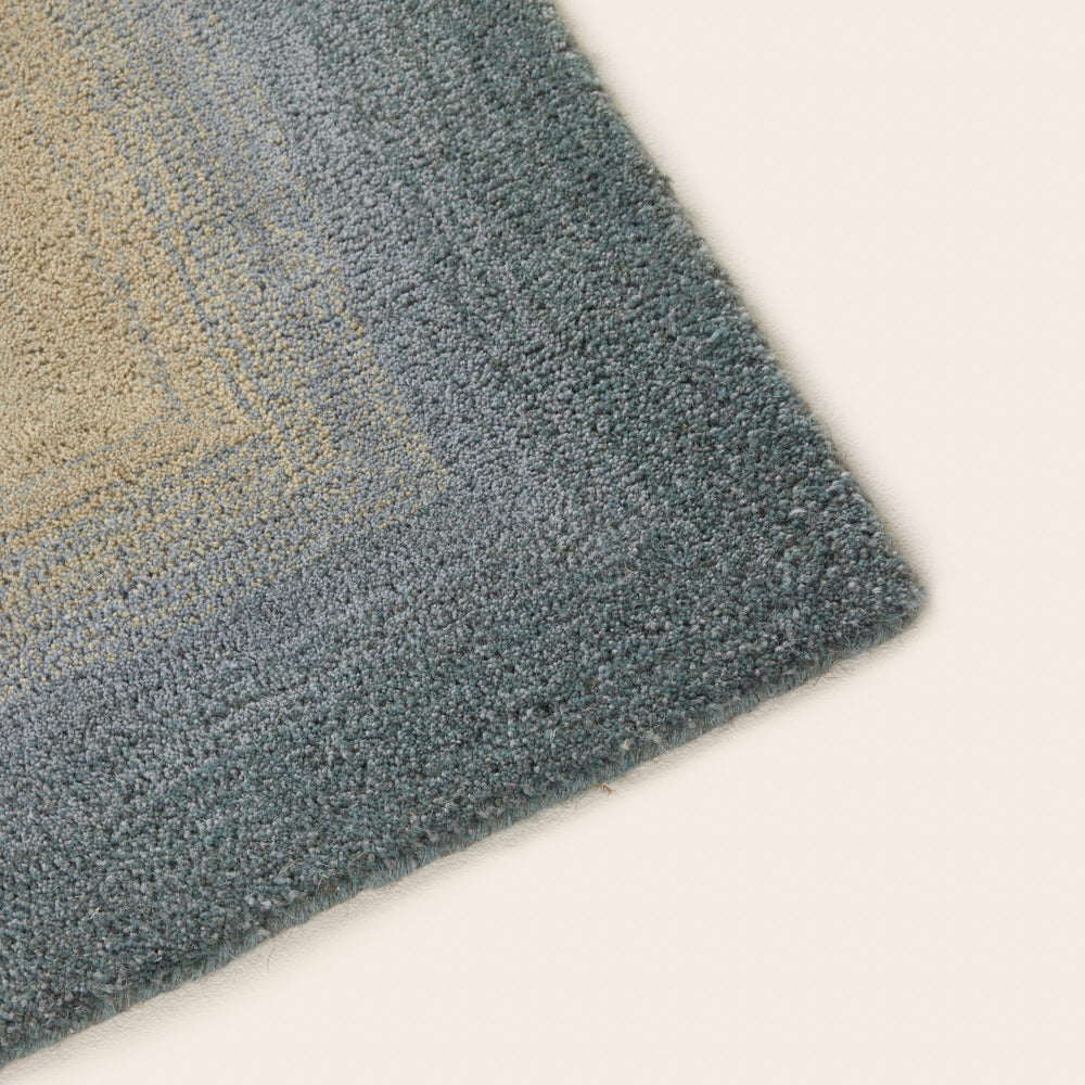 Tapis de sol OMBRINO bleu orage et vert - 7