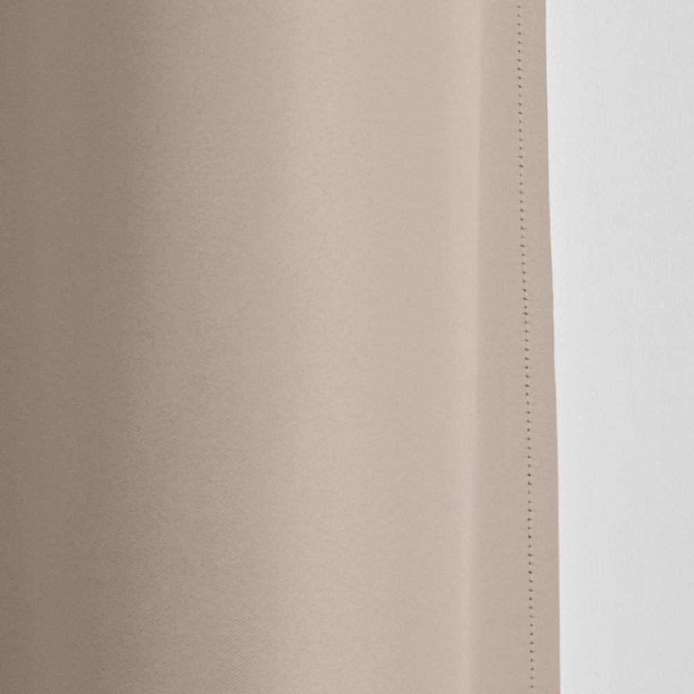 Rideau occultant à galon fronceur NIGHT brume – Protection lumière & isolation thermique 80% - 7