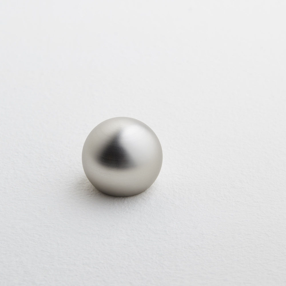 Embout Boule ALMA Aluminium - Design Contemporain pour Tringle à Rideaux - 6