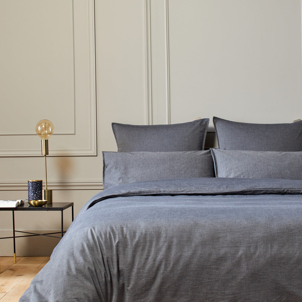 Housse de couette LIAM gris anthracite - 5