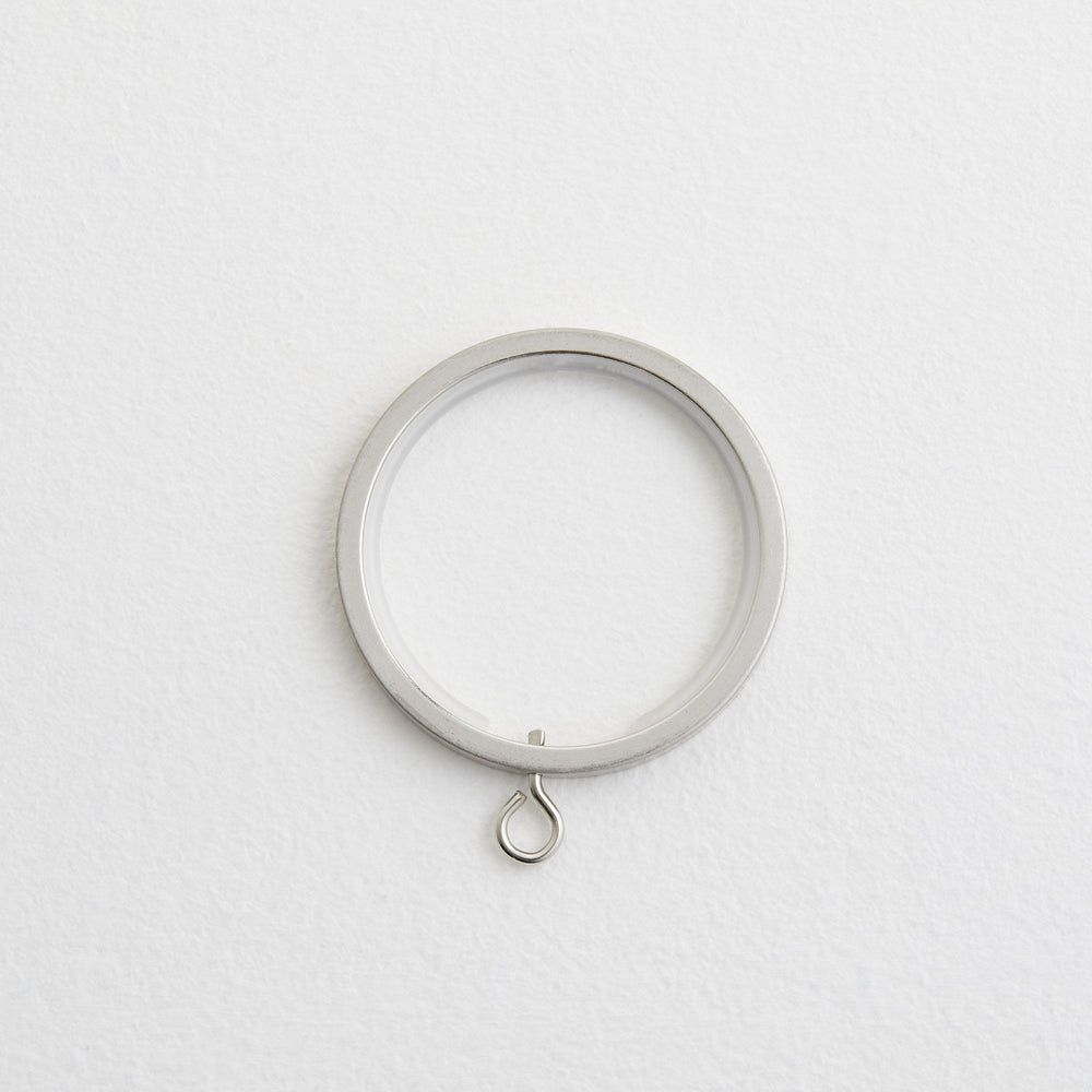 Anneaux de suspension ALMA lot de 10 en aluminium pour rideaux à œillets et tringles tubulaires - 4