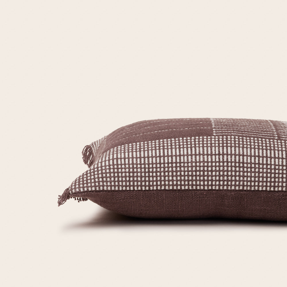 Housse de coussin MELKI brun - 6