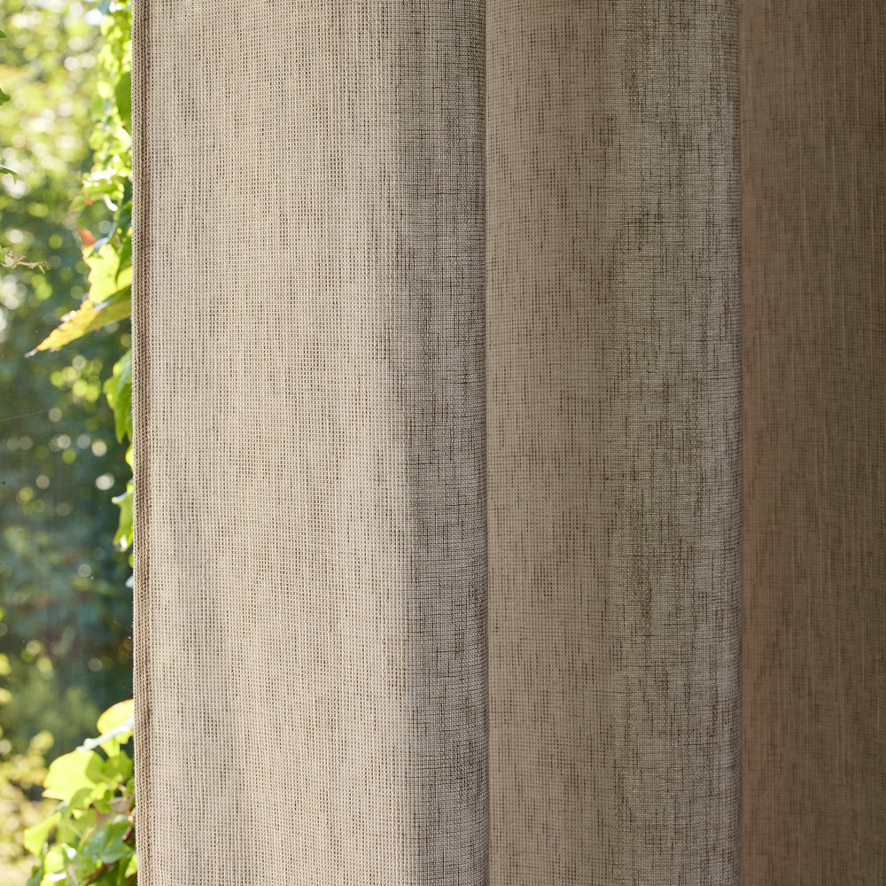 Voirage à oeillets NEAPOLI beige chiné élégant - 6