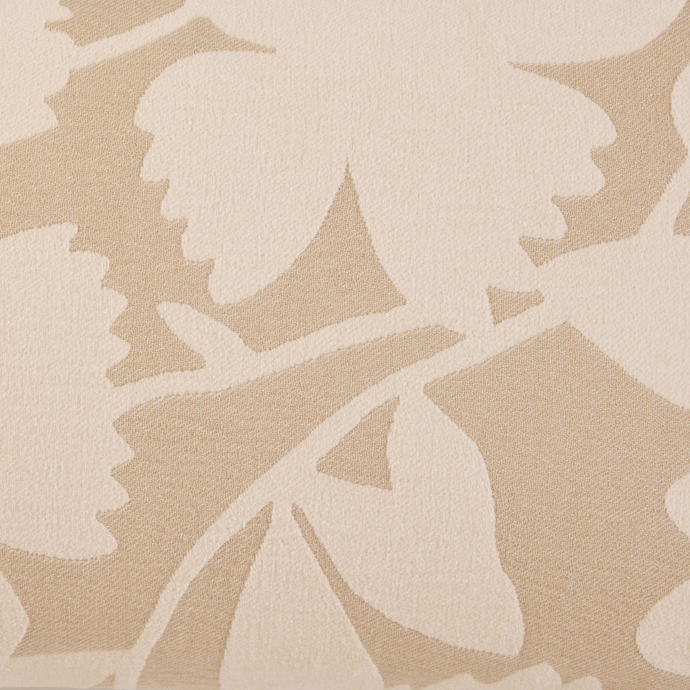 Housse de coussin FLAURIA ivoire et beige chaud - 8