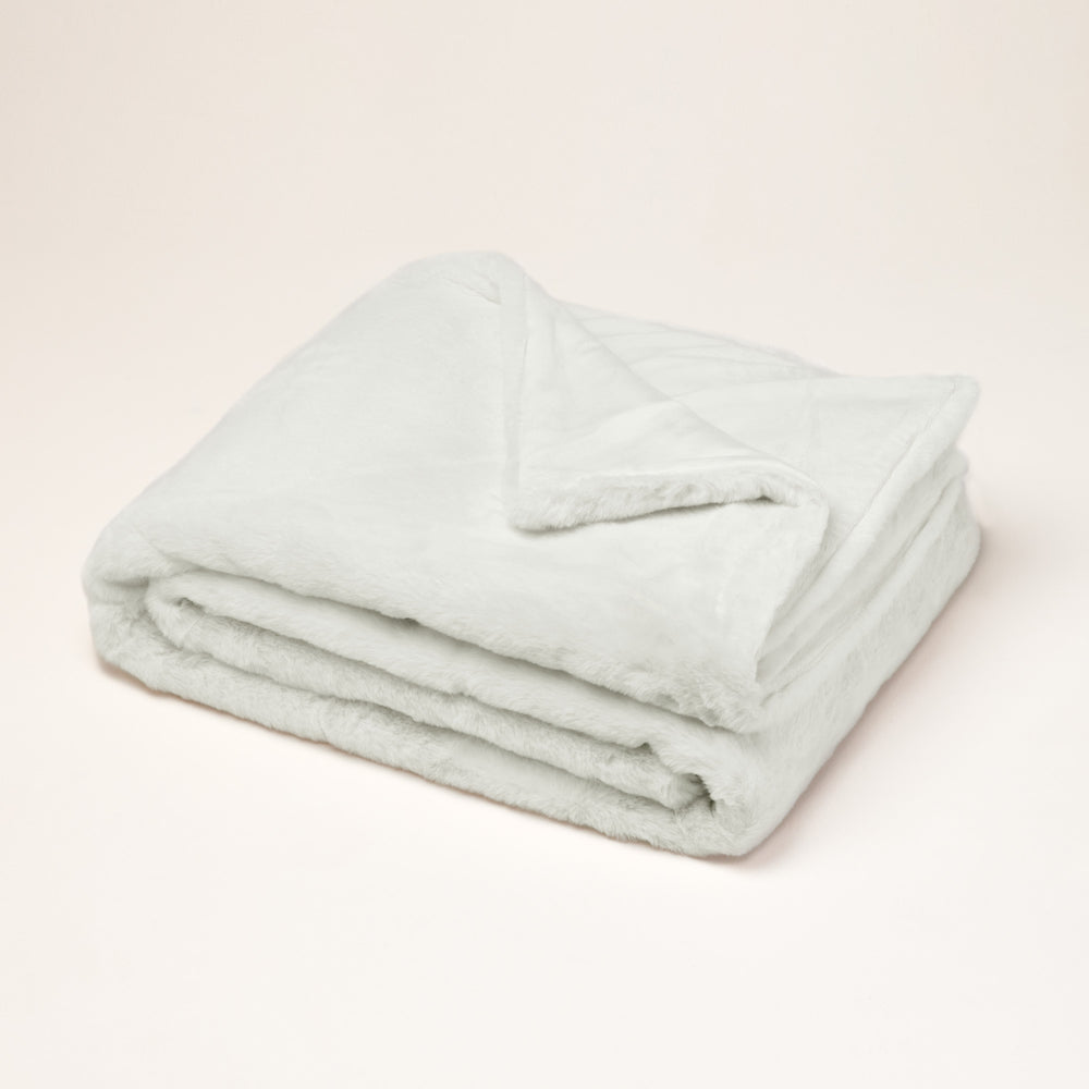 Plaid BIANCA Gris Arctique - 4