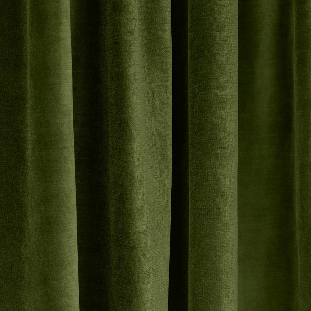 Rideau à galon fronceur DALILA vert olive - 6