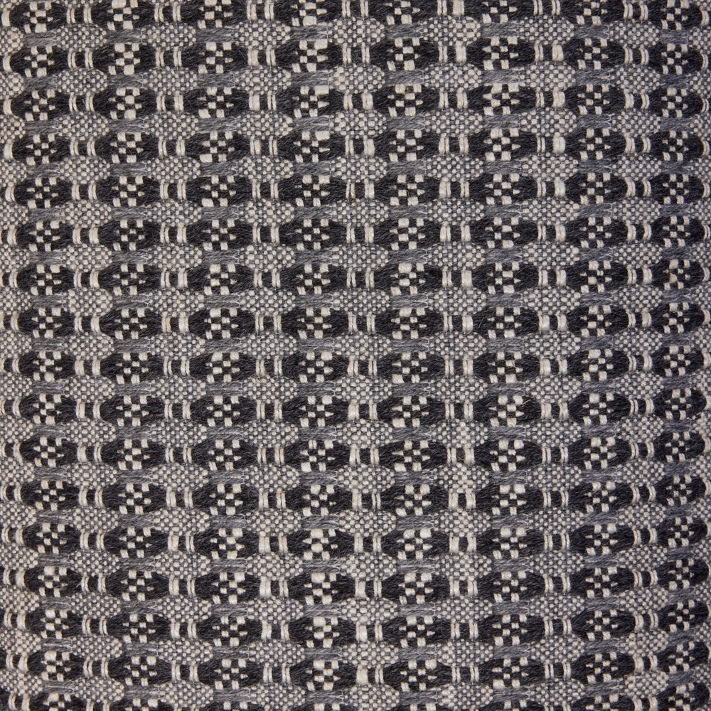 Housse de coussin Eirik en jacquard | Gris ardoise élégant - 9