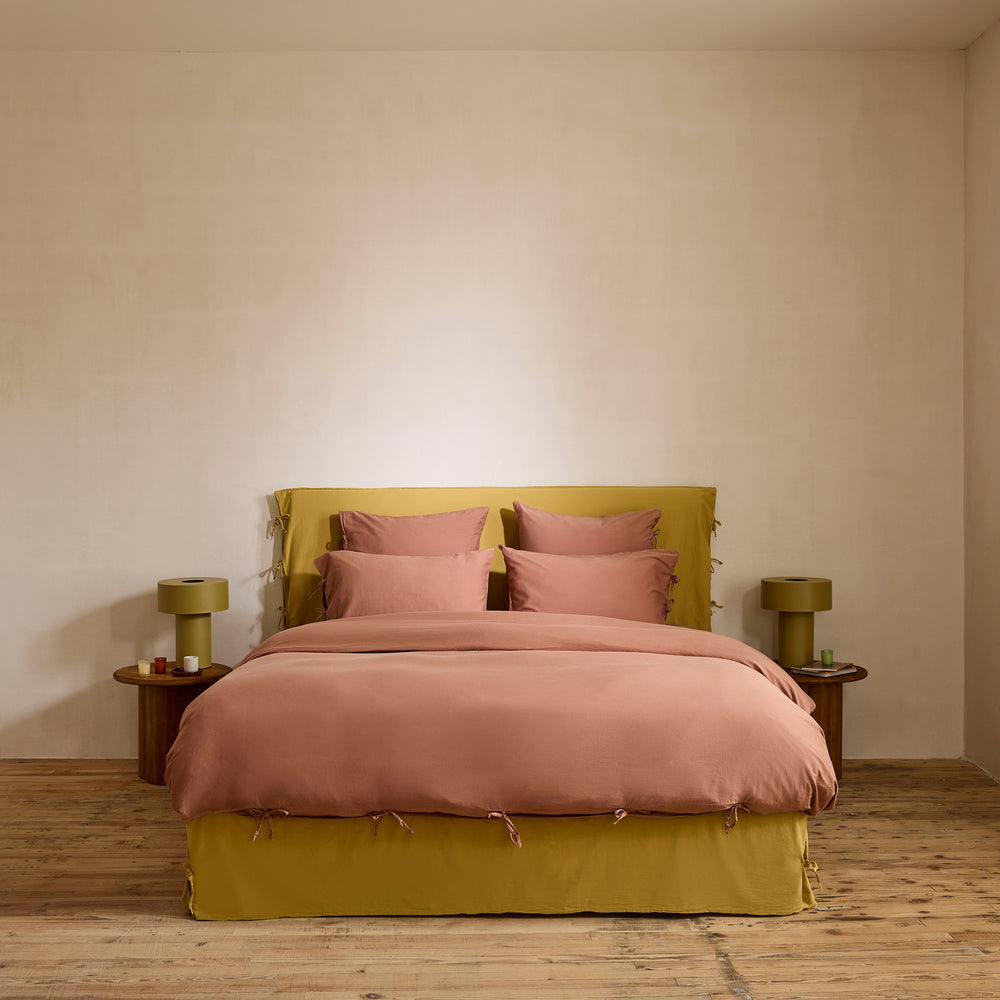 Housse de couette SATHEENE terrarosa - 3