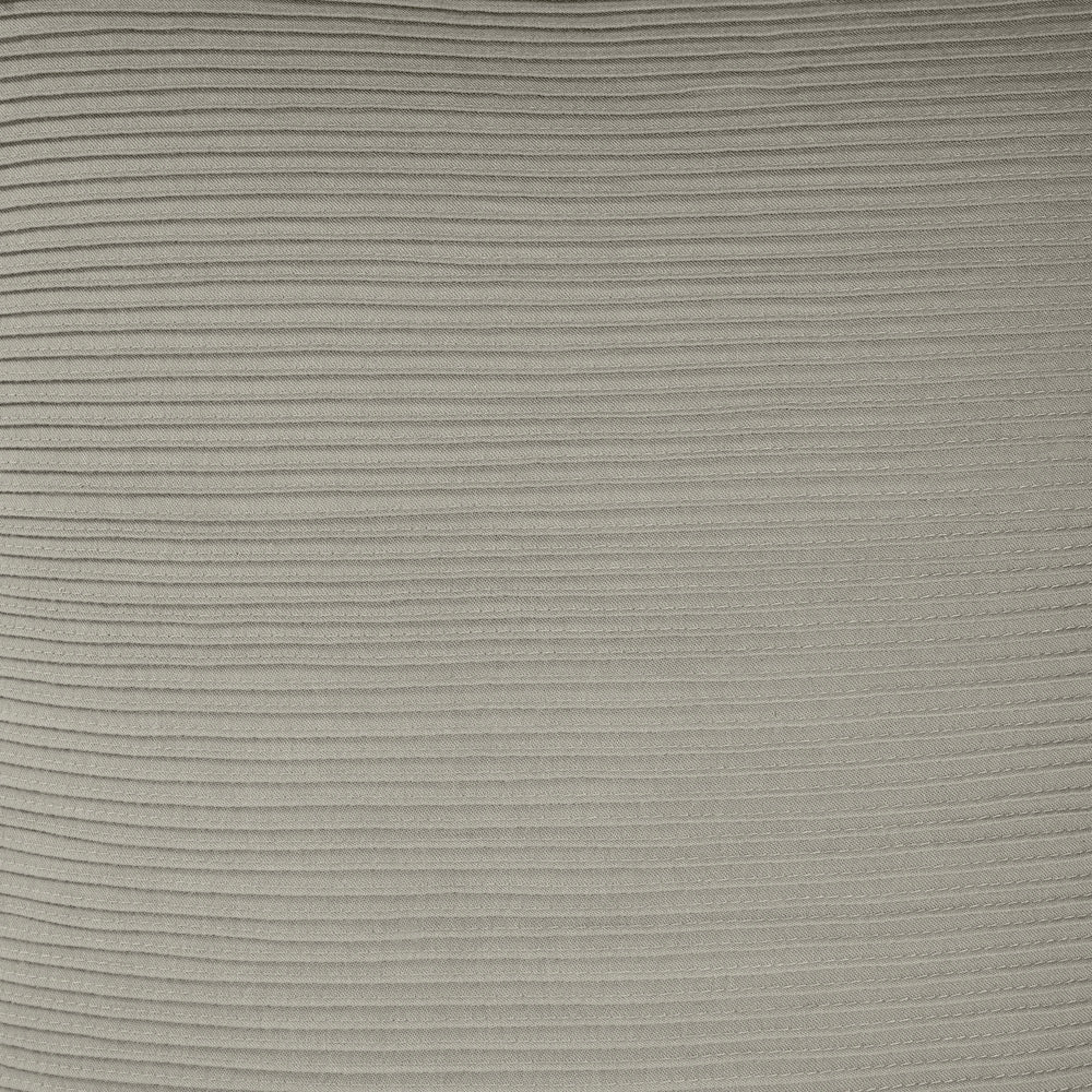Housse de coussin décorative ONDINE vétiver en coton plissé - 7
