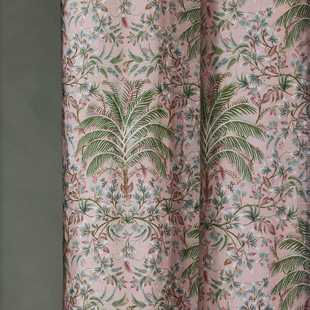 Échantillon UBARI rose pétale et vert