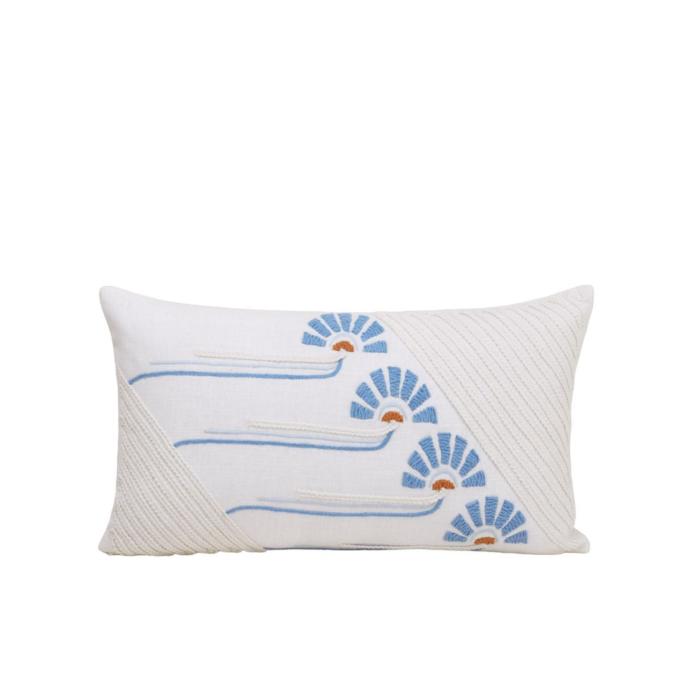 Housse de coussin Windie Épurée & Bleutée - 8