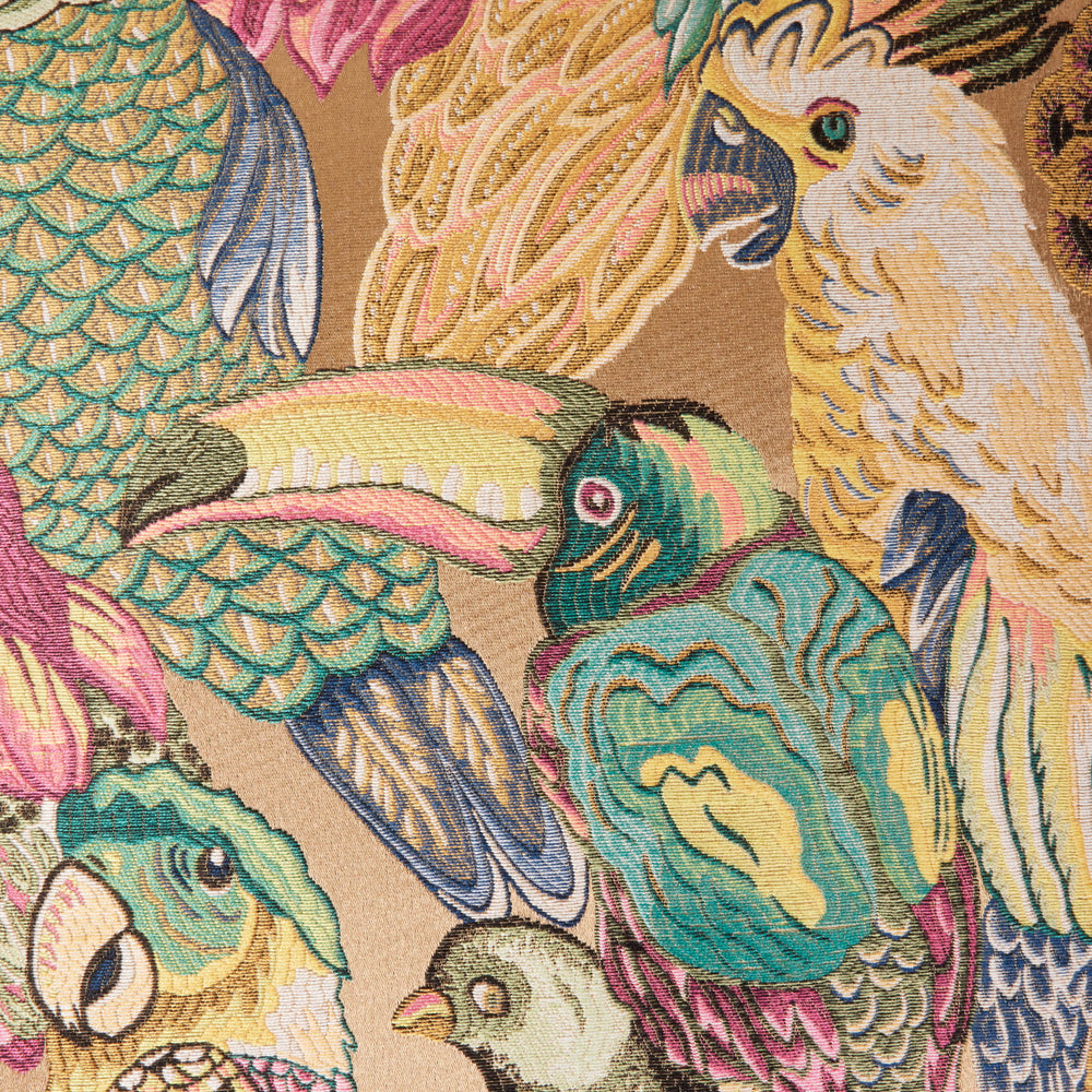Housse de coussin Jungle Birds Macao - Design exotique - 7