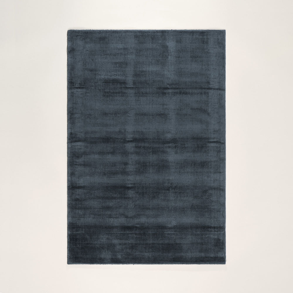 Tapis de sol SOFT Glacier 100 % Viscose Effet Patiné - 5