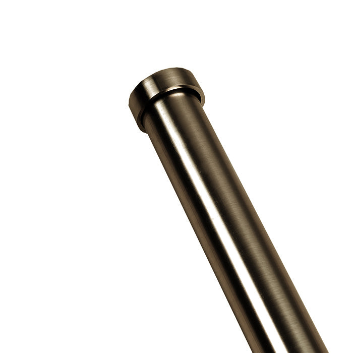 Émbout Cylindrique ALMA en Forme de Canon de Fusil pour Tringle à Rideaux Design Épuré - 4