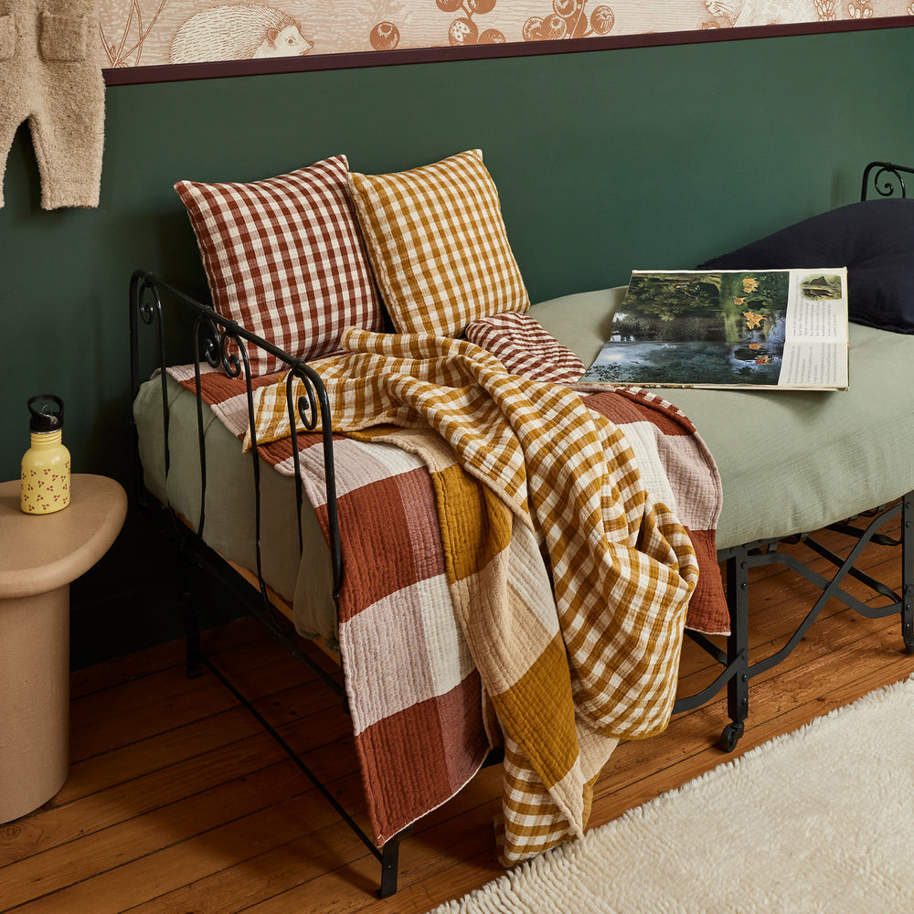 Plaid JEANIE mocha - 4