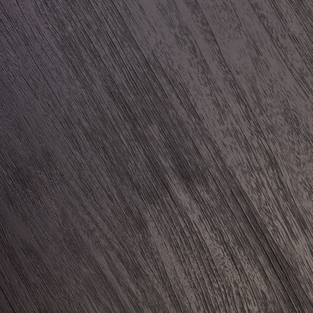 Table basse Lorri en teck recyclé noir - Design contemporain et éco-responsable - 9