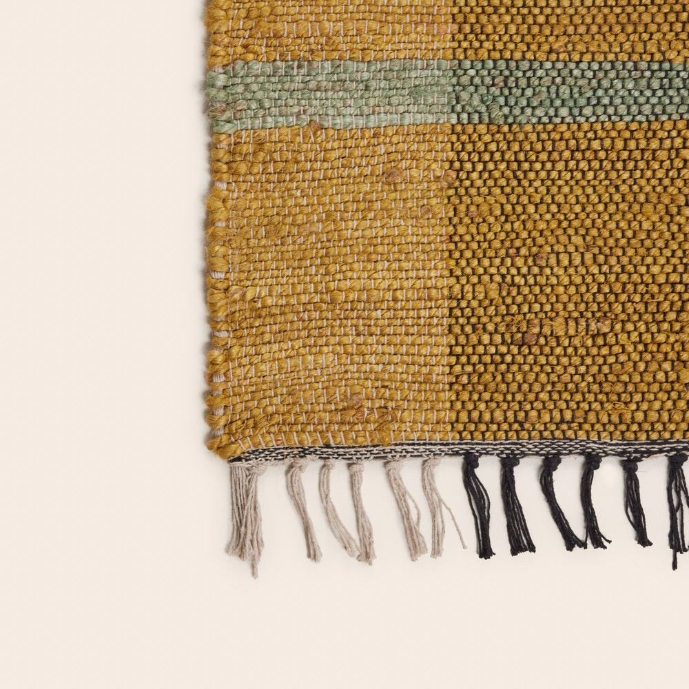 Tapis de sol ANDONI jaune et rose - 7