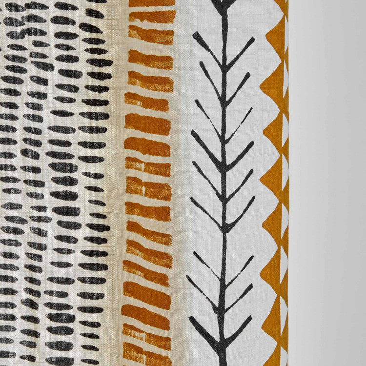 Echantillon MAHDI naturel ocre et noir