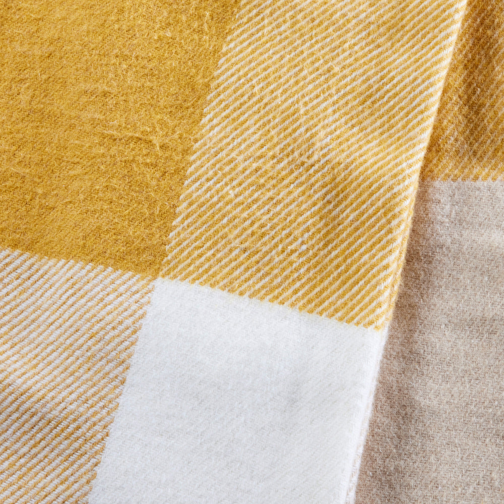 Plaid LIVIA jaune maïs - 8