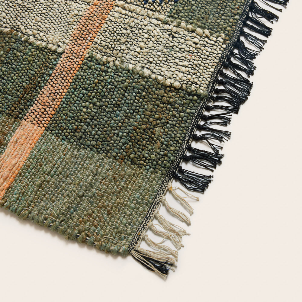 Tapis de sol ANDONI vert et bleu - 8