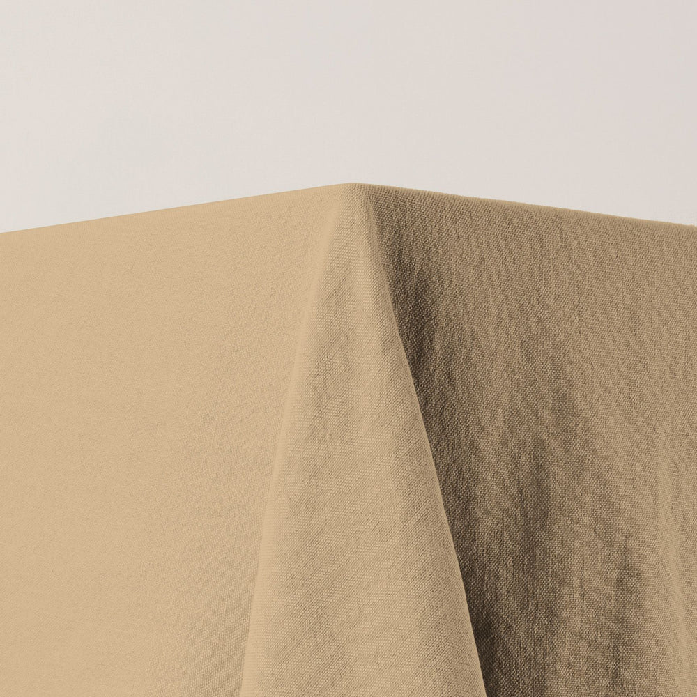 Nappe Rectangulaire Nino à l'Élégance Bohème - 100% Lin Européen Certifié Oeko-Tex™ Beige et Bordure Noire - 6