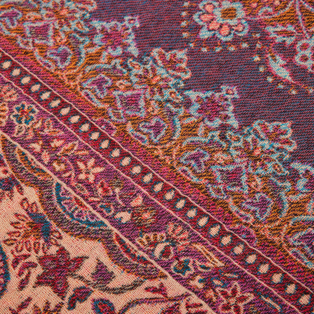 Plaid élégant FARAH Rouge d'Orient - 6