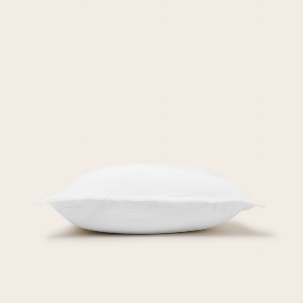 Lot de 2 taies d'oreiller LOU blanc coton - 5