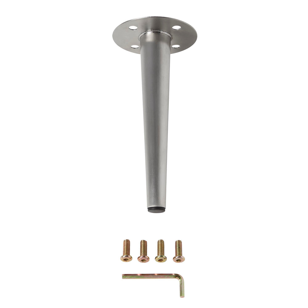 Lot de 4 Pieds de Canapé JOREL en Acier - Robustes et Stables pour Un Mobilier Élégant