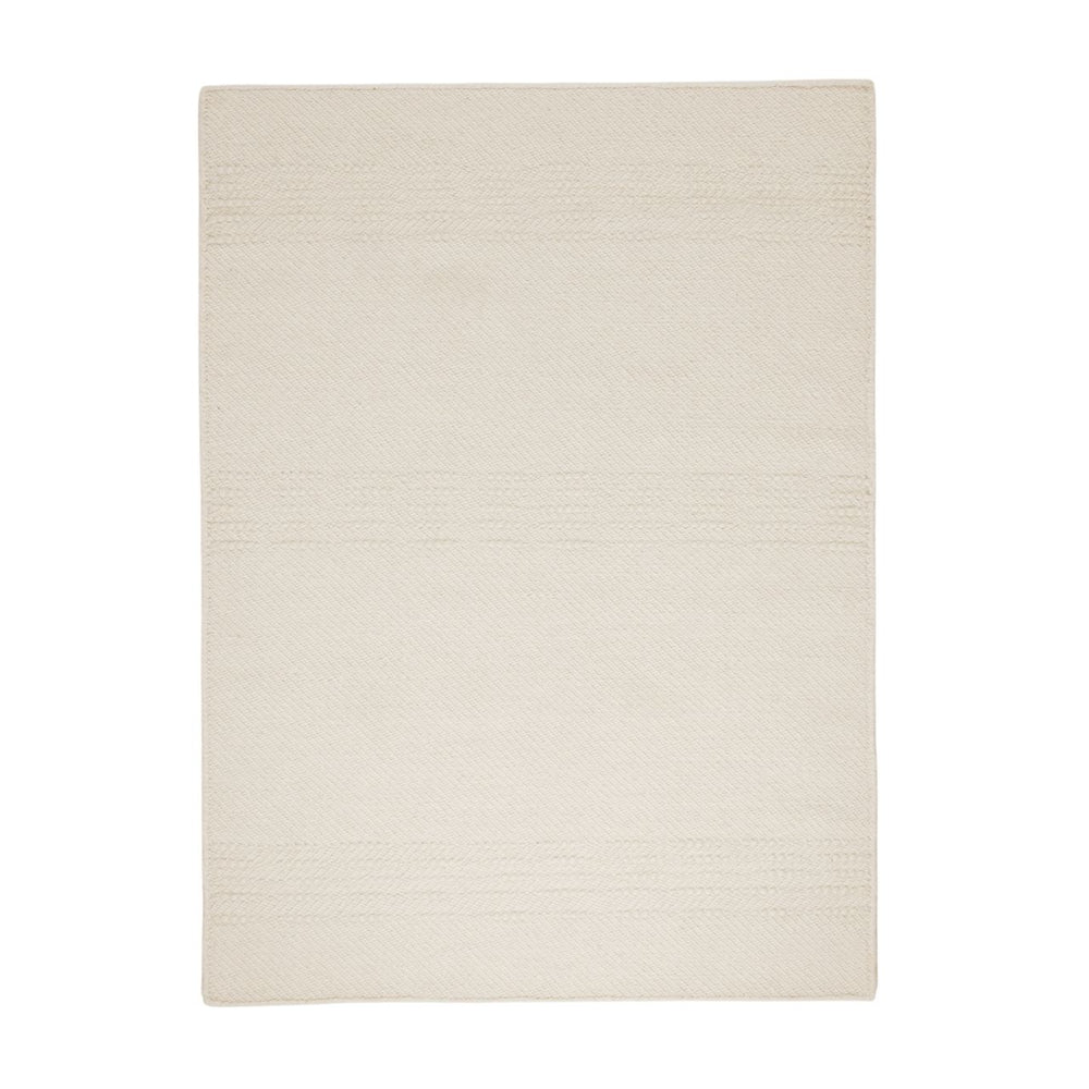 Tapis Design ADRIEL Ivoire et Écru - 7