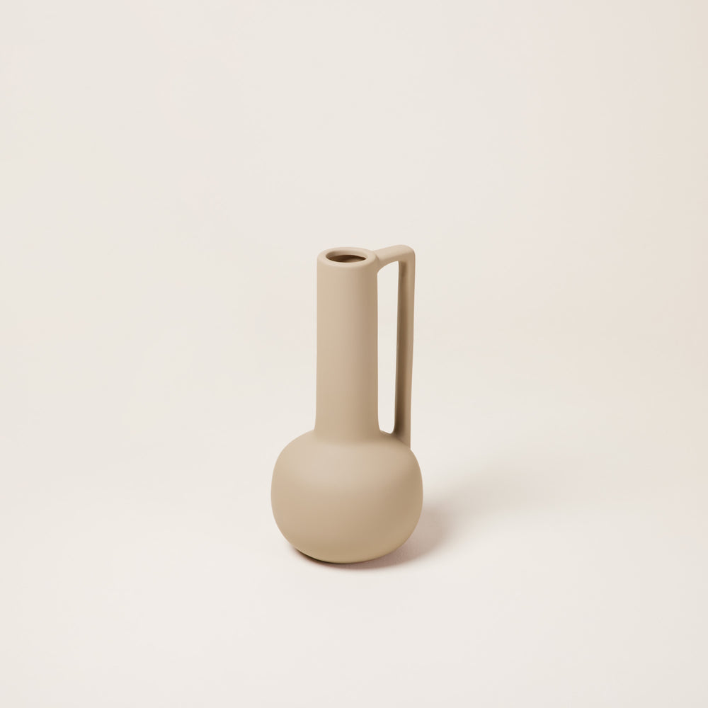Vase ELYON en grès beige – Collection Antique Méditerranéenne - 5