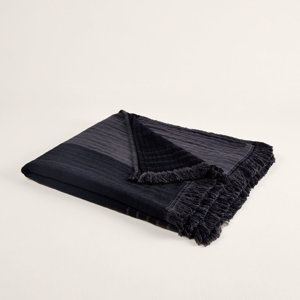 Plaid CHARLY noir graphite - 6
