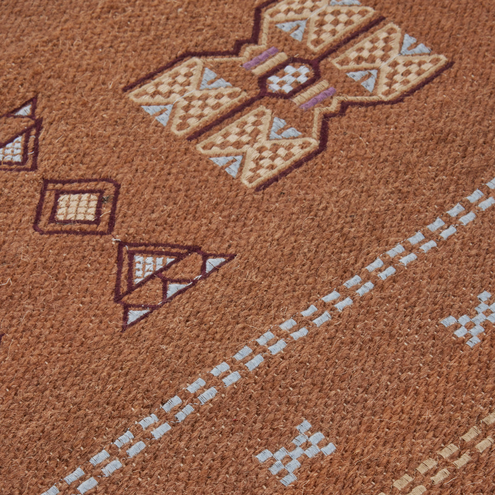 Tapis de sol ARSALANE brun - 6