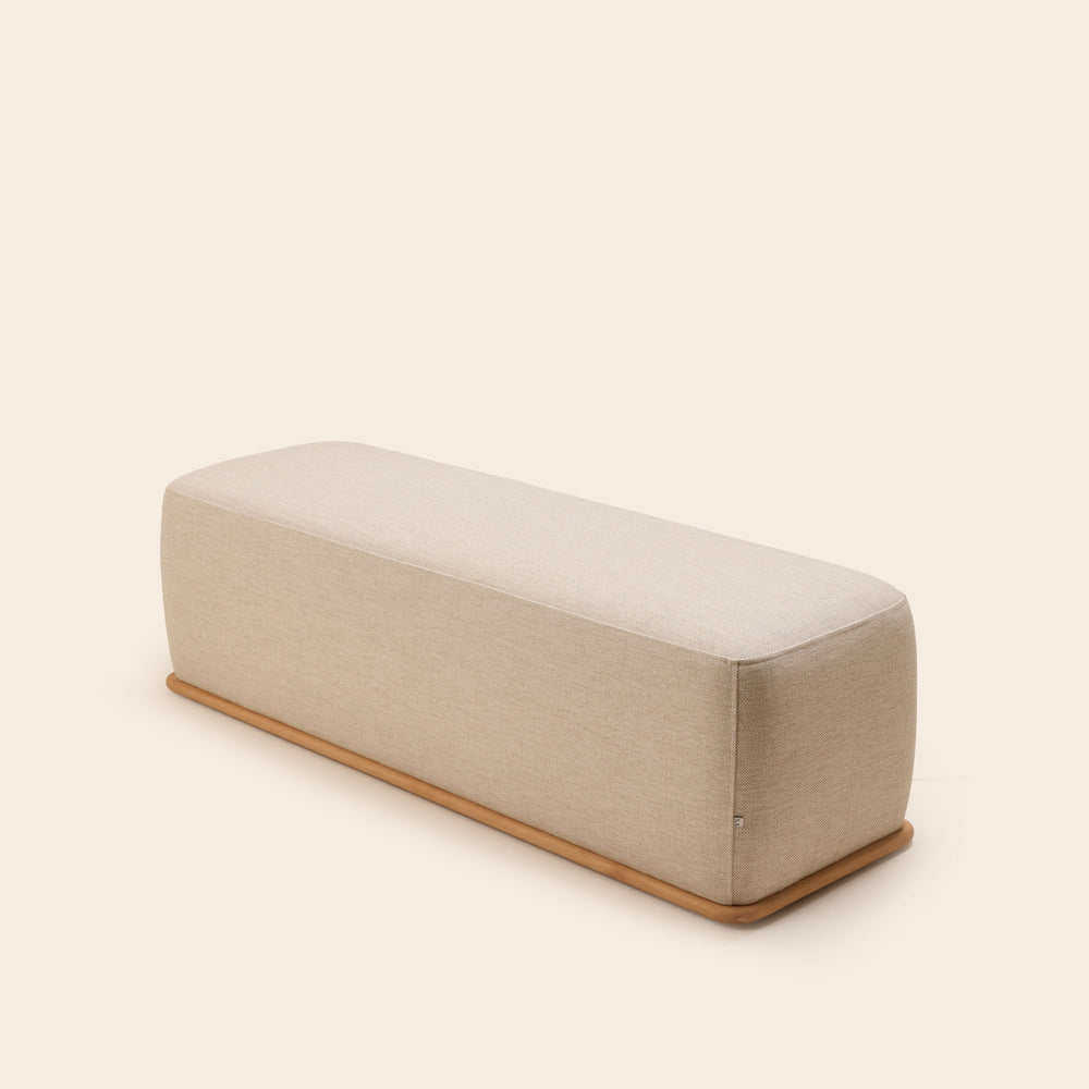 Banc ARNEL Cosmique Tissage Naturel Chiné - 5