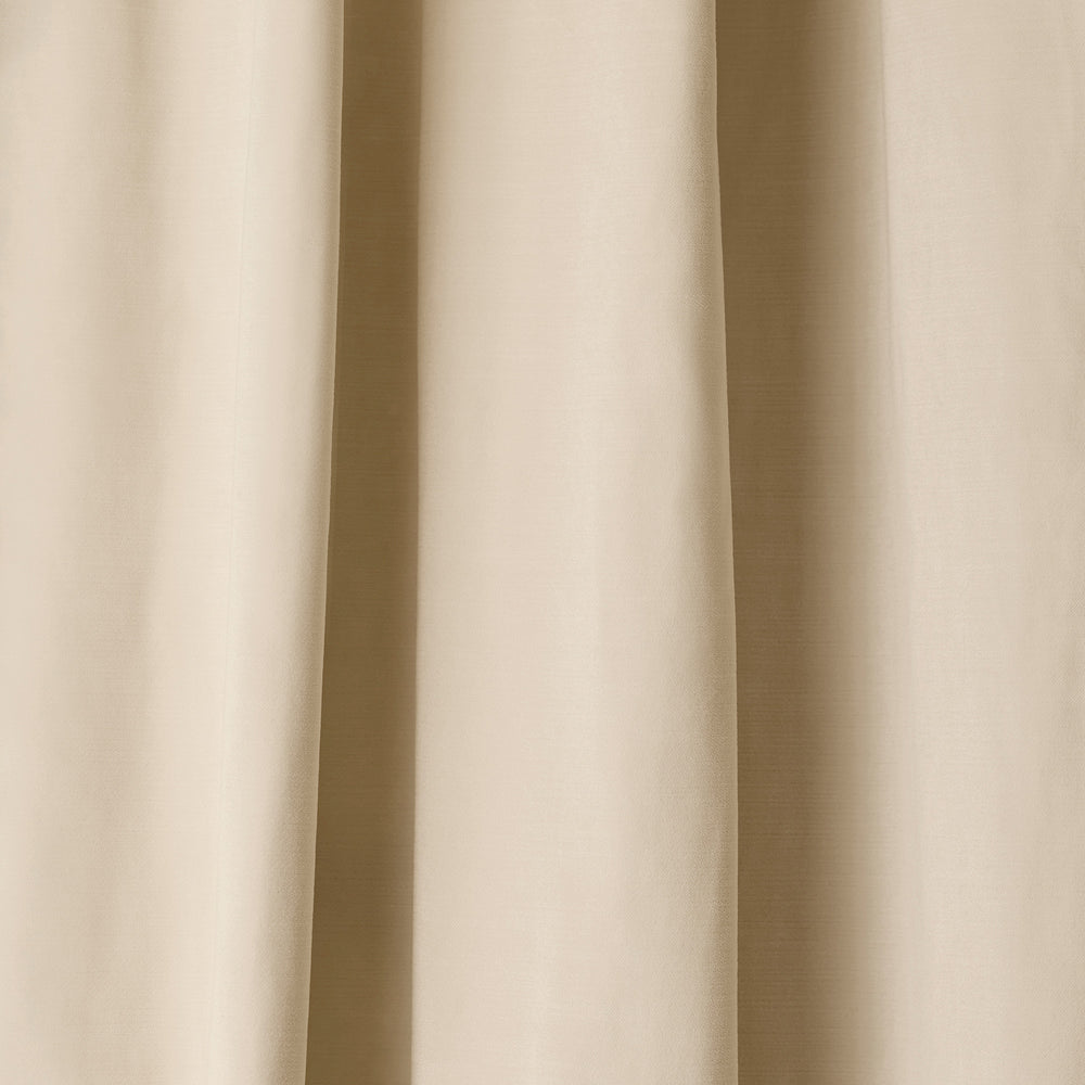 Rideau à oeillets dorés Dalila en velours ivoire – Rideau de luxe pour chambre ou salon - 6