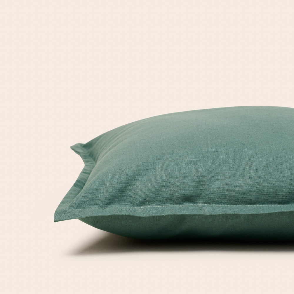 Housse de coussin LEOLINO cèdre bleuté - 5