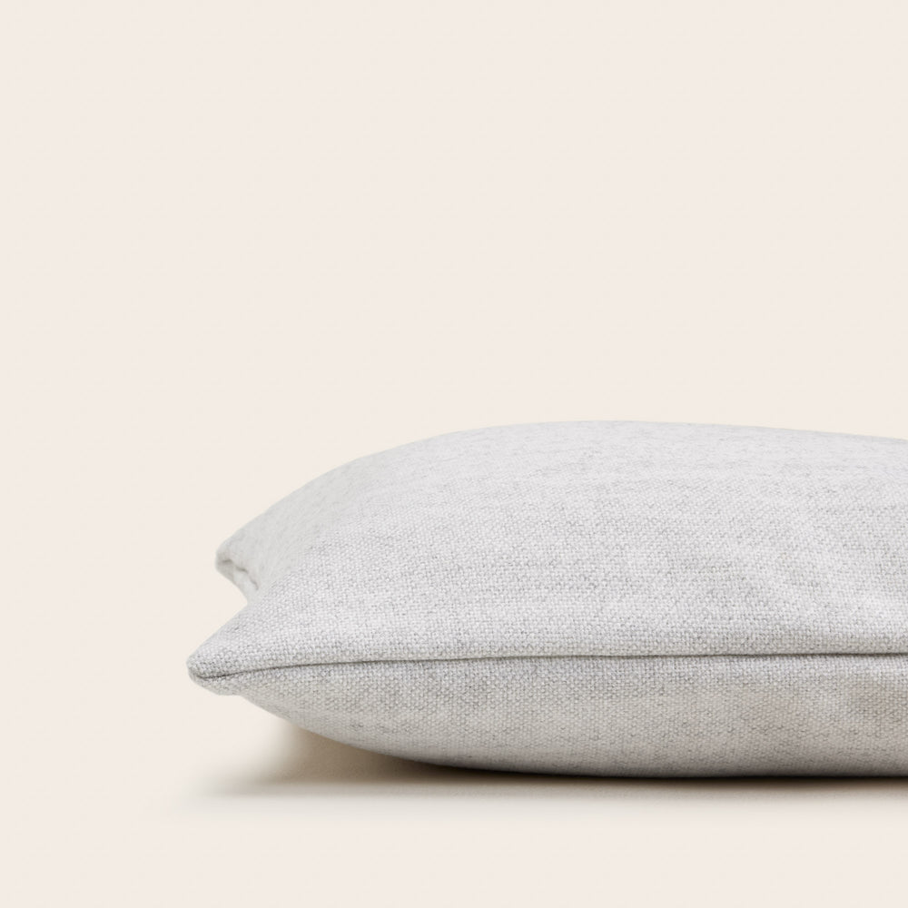 Housse de coussin MARCELO ivoire grisé - 5