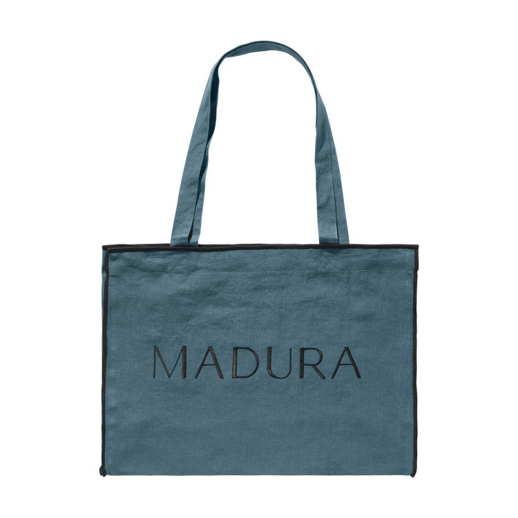 Sac CARLINA BOURDON pétrole et bourdon noir