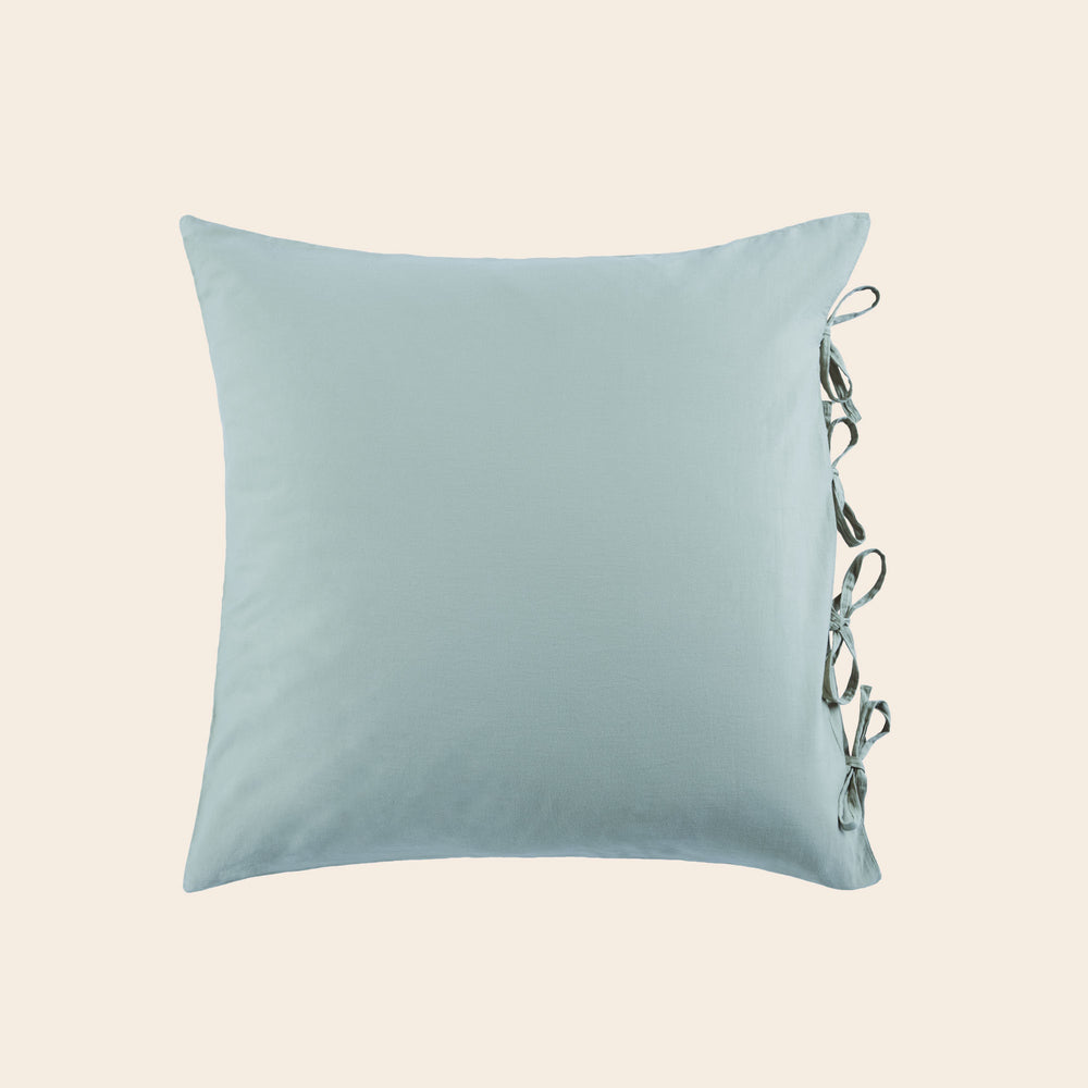 Lot de 2 Taies d'Oreiller satin SATHEENE – Vert éucalyptus Luxe & Confort Ultime - 5