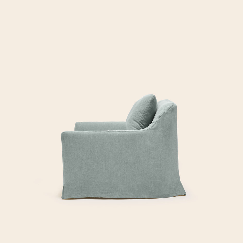 Fauteuil CLARIBEL barbate céladon - 6