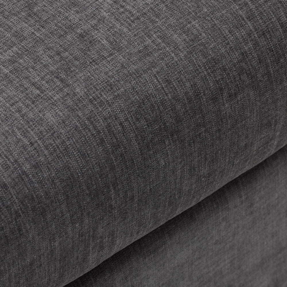 Pouf CLARIBEL Boston gris graphite - 7