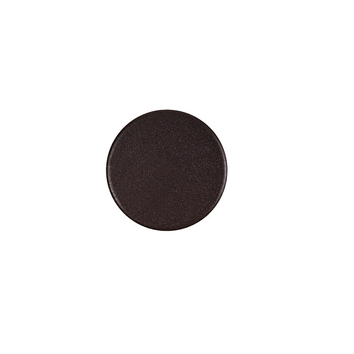 Embout Cylindrique ALMA Brun pour Tringles à Rideaux