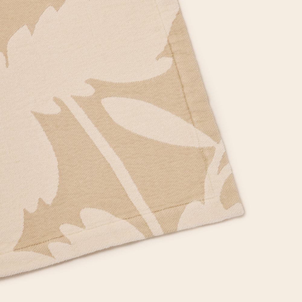 Couvre-lit FLAURIA ivoire et beige chaud - 9