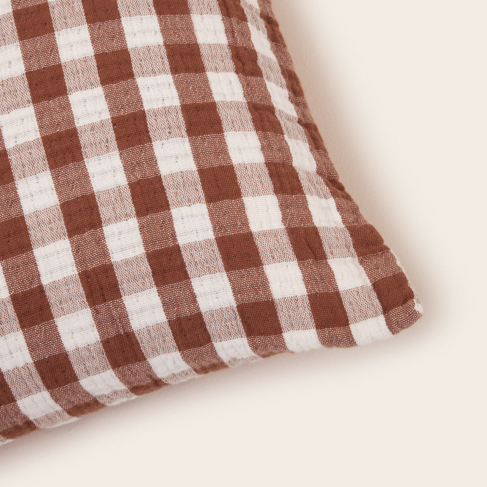 Housse de coussin JEANIE mocha - 6