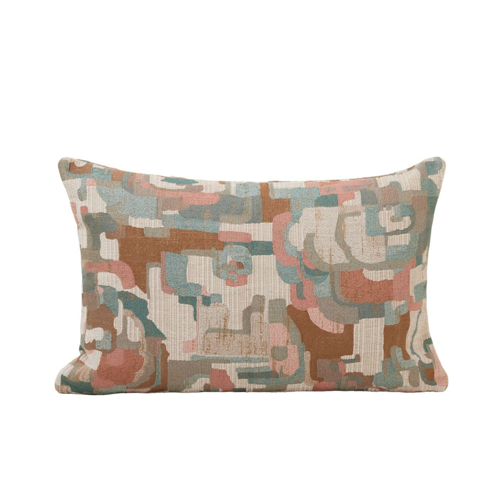 Housse de coussin MOHIRA beige et multicolore - 8