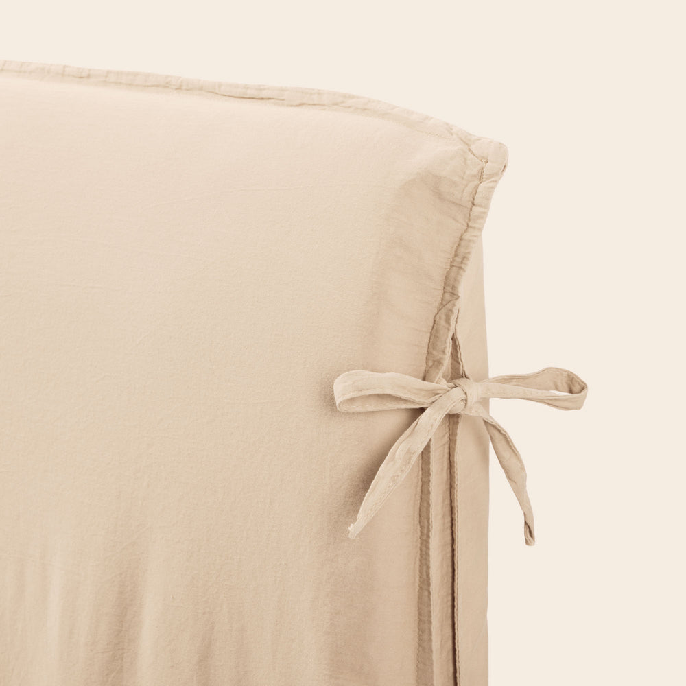 Housse de tête de lit Satheene - Beige Sable - 4