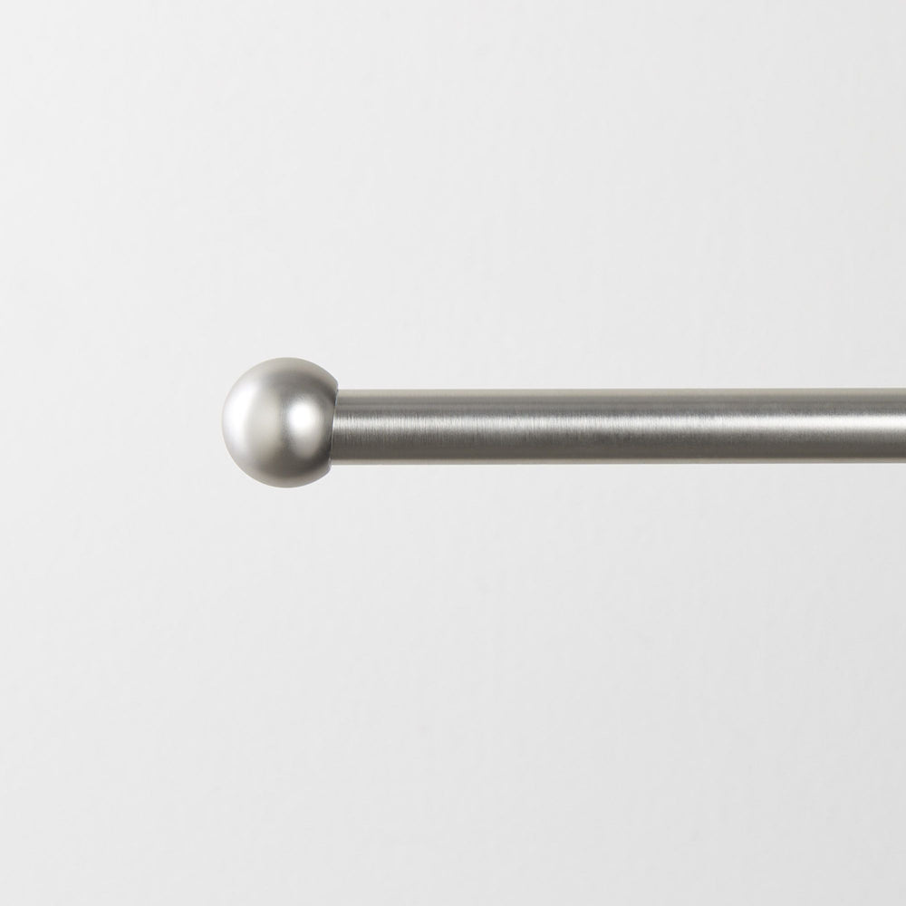 Embout Boule ALMA Aluminium - Design Contemporain pour Tringle à Rideaux - 7